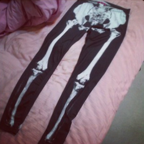 Skeleton Leggings