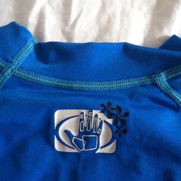 Blue Rashguard - Picture 3 of 4