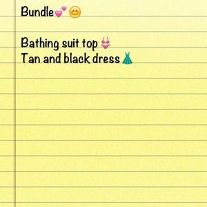 Bundle 😊💕👙👗 reserved