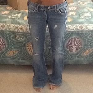 REDUCED ✂Silver jeans