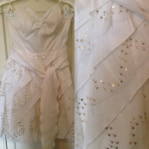 Fancy white dress