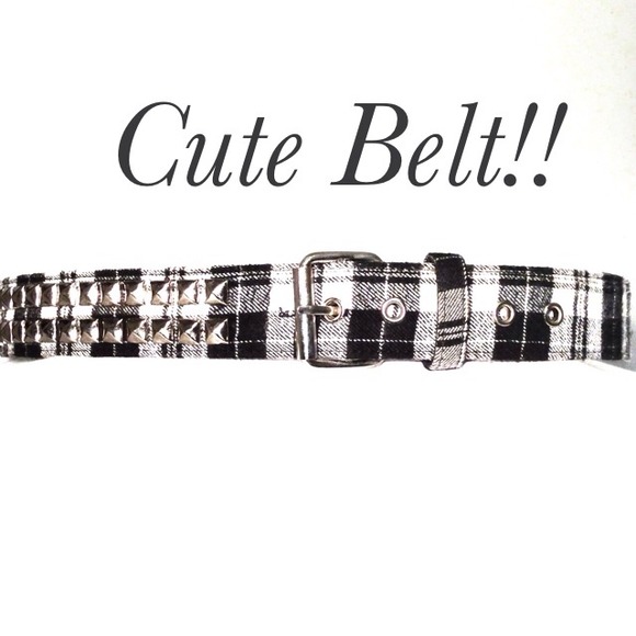 🚫SOLD🚫#81 Checkered Belt