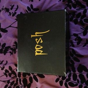 Studded, platformed wedge faux suede shoes