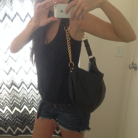 BALENCIAGA bag with Gold Chain Strap - Picture 3 of 4