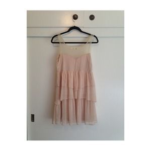 LF Blush Ruffle Dress