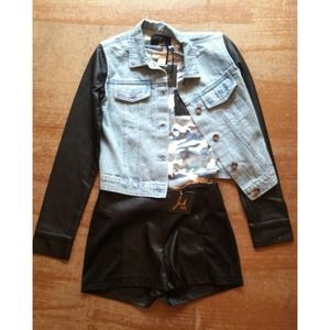 BB Dakota jacket and short w/ Derek Heart tee