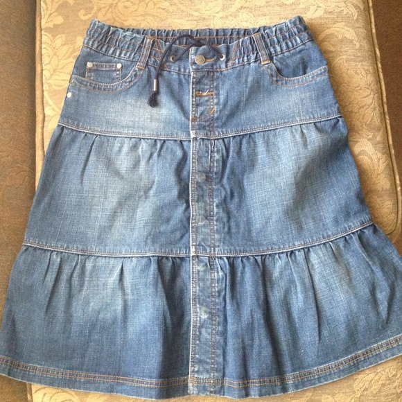 Oakley jean skirt