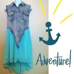 ✨Fun Hi -Low Vest Dress