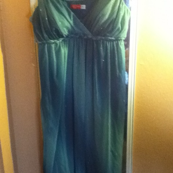 Green sparkles