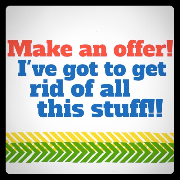 I'm selling everything!!