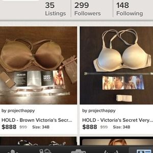 Bundle of 34B Victoria Secret Bras