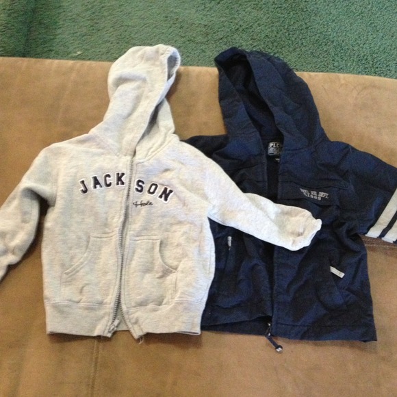 Bundle 3T sweater/jacket and lined pants