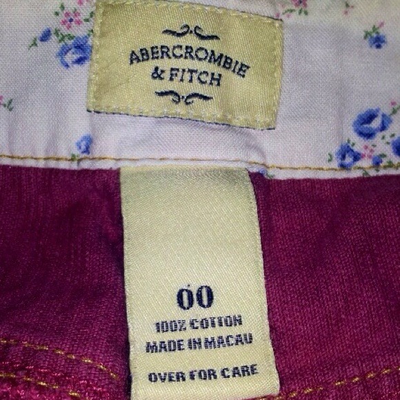 ABERCROMBIE & FITCH MINI SKIRT SIZE 00 - Picture 1 of 3