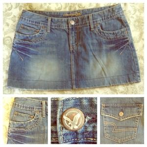 AE jean skirt