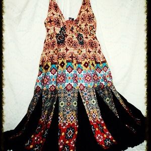 Long Colorful Sundress by eShe