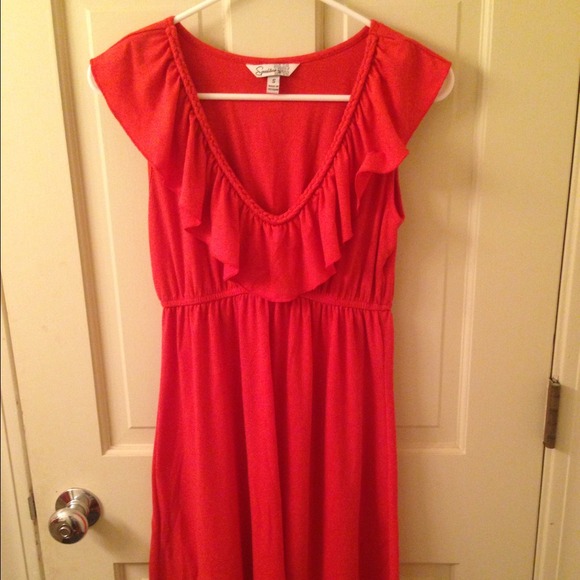 Orange dress!!