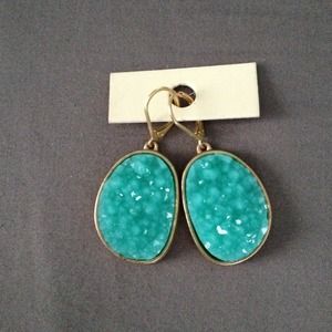 Turquoise earrings NWOT