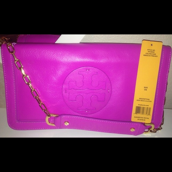 Beautiful Tory burch 100% AUTHENTIC pink purse - Picture 1 of 3
