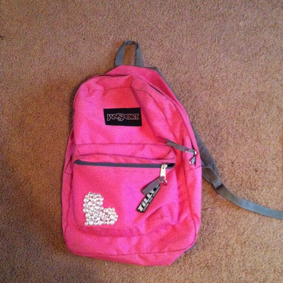pink jansport!