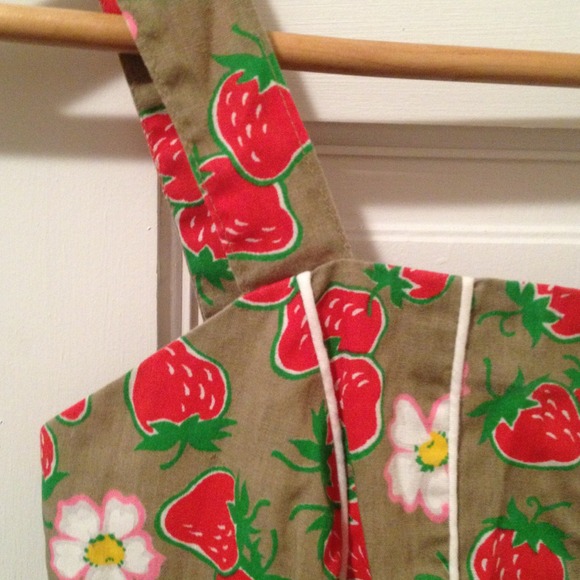 Super cute vintage mini length printed tank dress! - Picture 4 of 4