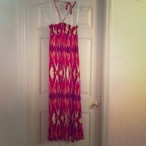 Multicolored maxi dress