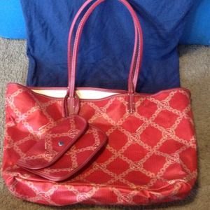 SOLD IN BUNDLE!!! Tote with Coin Purse