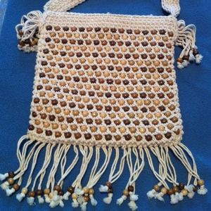 Aeropostale Beaded Sling Bag