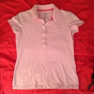 Pink izod polo top!