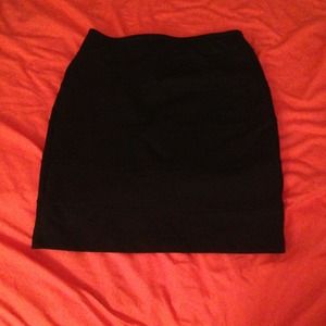 Black slim fitting skirt!