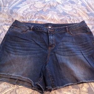 Jennifer Lopez Size 16 Blue Jean Shorts