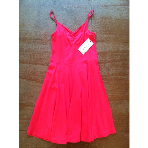 Derek Heart Spaghetti Strap Swing Dress