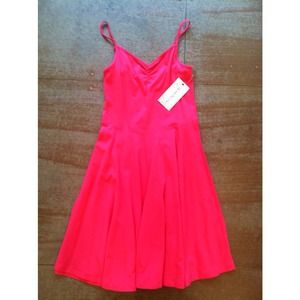 Derek Heart Spaghetti Strap Swing Dress