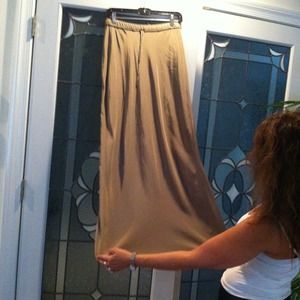 SOLD!  100 percent silk Vince skirt