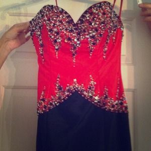 Dimitra designs halter prom dress!