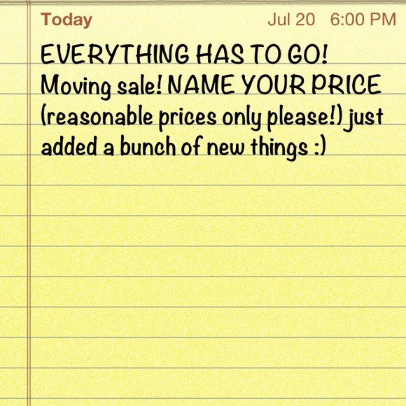 NAME YOUR PRICE!
