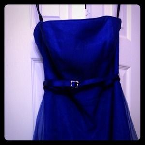 Royal Blue formal dress
