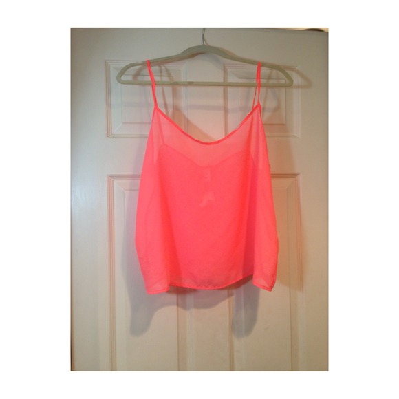 NEW American Apparel Sheer Chiffon Top