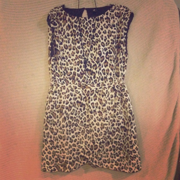 Cheetah print dress