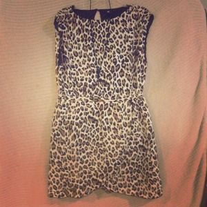 Cheetah print dress