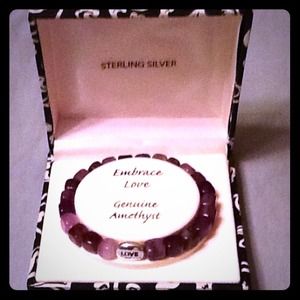 Genuine Amethyst Bracelet