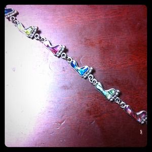 Colorful feet anklet