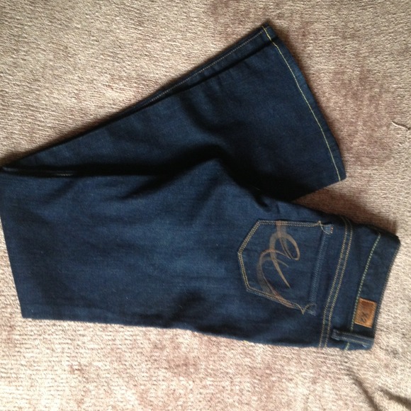 Express X2 Slim low rise jeans