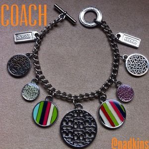 ✨Coach Charm Bracelet✨$25