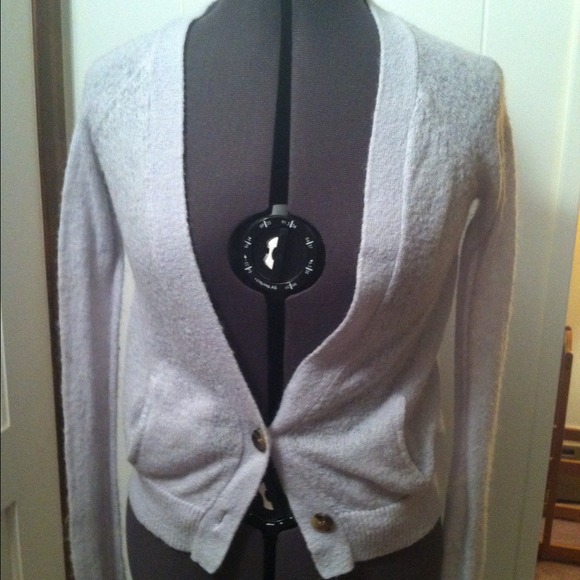 Grey cardigan