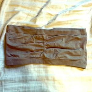 Grey bandeau top
