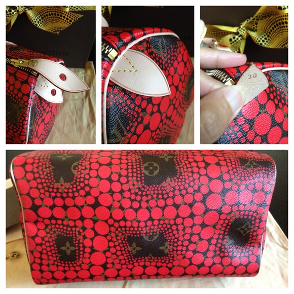 ⛔️Sold on eBay⛔️💯 Louis Vuitton  LE  Yayoi  Red - Picture 2 of 4