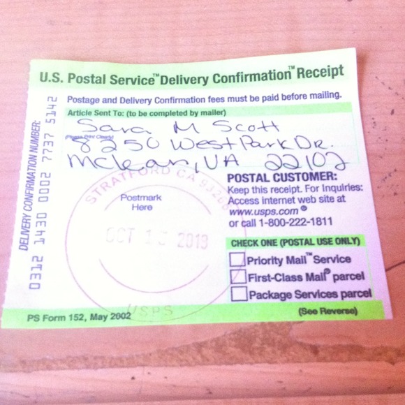 Shipping proof