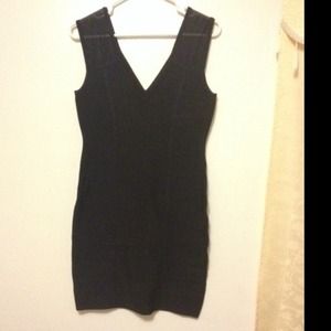 Black bandage/mesh dress
