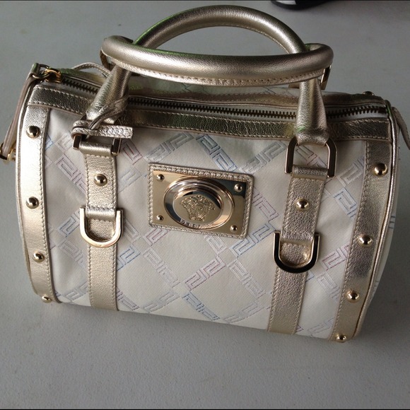 ~SOLD~ Versace satchel - Picture 2 of 4