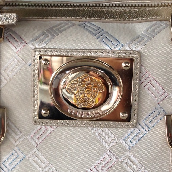 ~SOLD~ Versace satchel - Picture 3 of 4